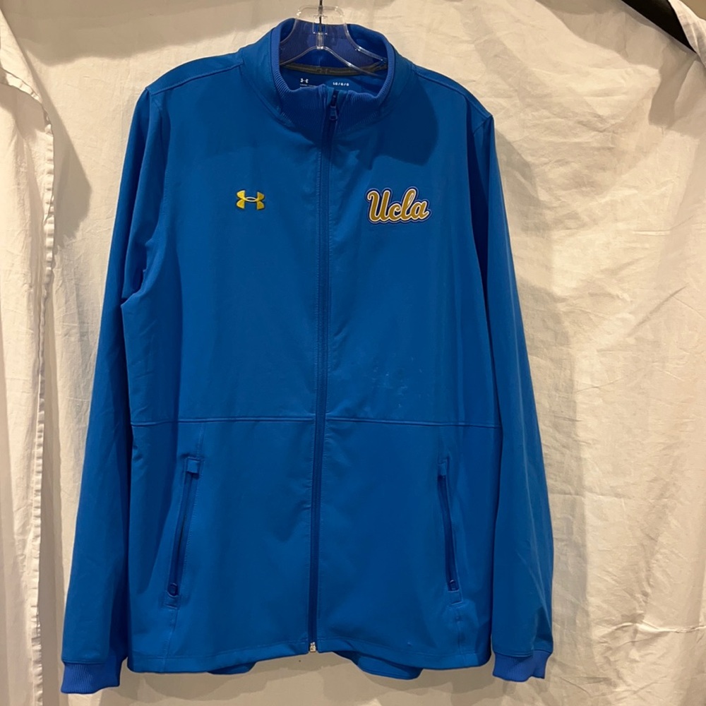UCLA x Underarmour zip up jacket